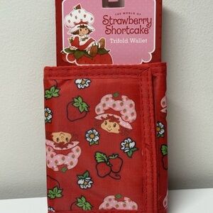 Kids Red Trifold Wallet